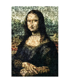 Mona Lisa pixels